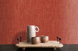 Обои Warwick 1206 фото в интерьере коридора превью