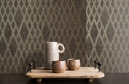 Обои OX204 фото в интерьере коридора превью