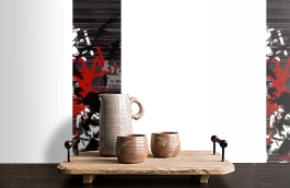 Обои SL15 5055 250*60 фото в интерьере коридора превью