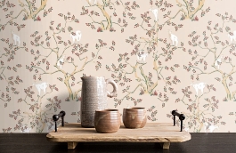 Обои Als5 002 фото в интерьере коридора превью