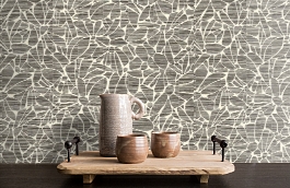 Обои Sisal011 фото в интерьере коридора превью