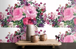 Обои V9002 фото в интерьере коридора превью