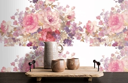 Обои V9002/1 фото в интерьере коридора превью