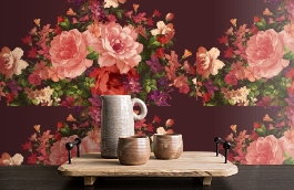 Обои V9004 фото в интерьере коридора превью