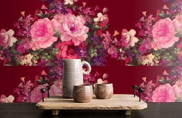 Обои V9020 фото в интерьере коридора превью