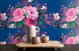 Обои V9021 фото в интерьере коридора превью