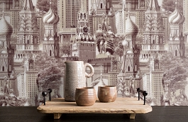 Обои 10012 фото в интерьере коридора превью