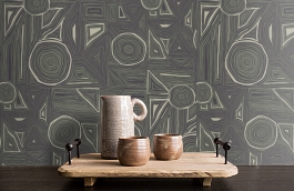 Обои PLZ1 005 фото в интерьере коридора превью