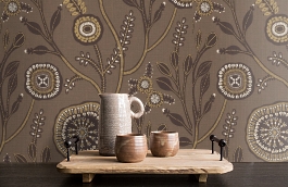 Обои PLZ3 010 фото в интерьере коридора превью