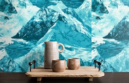 Обои 1622-2 фото в интерьере коридора превью