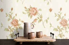 Обои 2616-1 фото в интерьере коридора превью