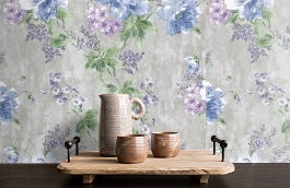 Обои 4708-3 фото в интерьере коридора превью