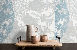 Обои 54175-2 фото в интерьере коридора превью