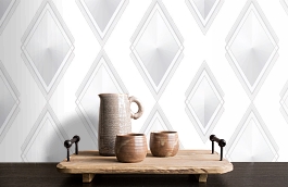 Обои 54314-1 фото в интерьере коридора превью