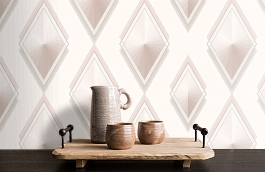 Обои 54314-3 фото в интерьере коридора превью