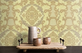 Обои 6802-3 фото в интерьере коридора превью