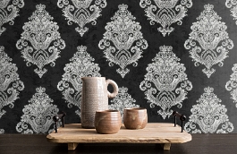 Обои 7024-5 фото в интерьере коридора превью