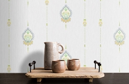 Обои 9902-4 фото в интерьере коридора превью