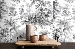 Обои 9909-1 фото в интерьере коридора превью