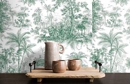 Обои 9909-3 фото в интерьере коридора превью