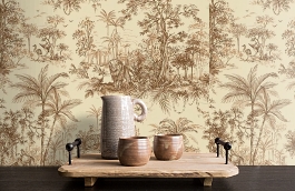 Обои 9909-5 фото в интерьере коридора превью