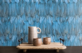 Обои 9913-3 фото в интерьере коридора превью