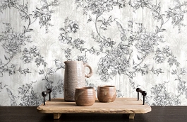 Обои 9914-1 фото в интерьере коридора превью