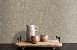 Обои 84173-6 фото в интерьере коридора превью