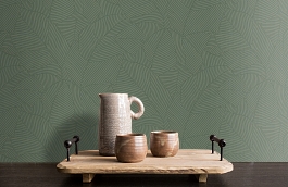 Обои 84188-4 фото в интерьере коридора превью