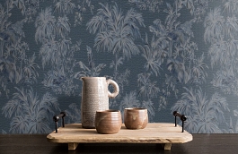 Обои 84194-5 фото в интерьере коридора превью