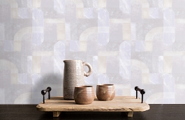 Обои 84231-1 фото в интерьере коридора превью