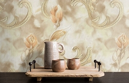 Обои 1159-01 фото в интерьере коридора превью