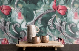 Обои 1159-09 фото в интерьере коридора превью