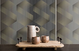 Обои 3747-7 фото в интерьере коридора превью