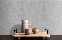 Обои 60045-04 фото в интерьере коридора превью