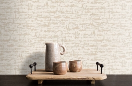 Обои 60083-03 фото в интерьере коридора превью