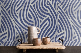 Обои 7015-20 фото в интерьере коридора превью