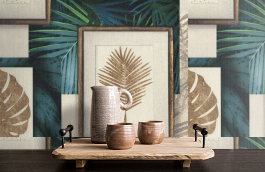 Обои 7043-01 фото в интерьере коридора превью