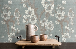 Обои 7049-04 фото в интерьере коридора превью