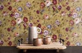 Обои VB3204 фото в интерьере коридора превью