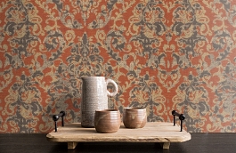 Обои Pm 6 020 фото в интерьере коридора превью