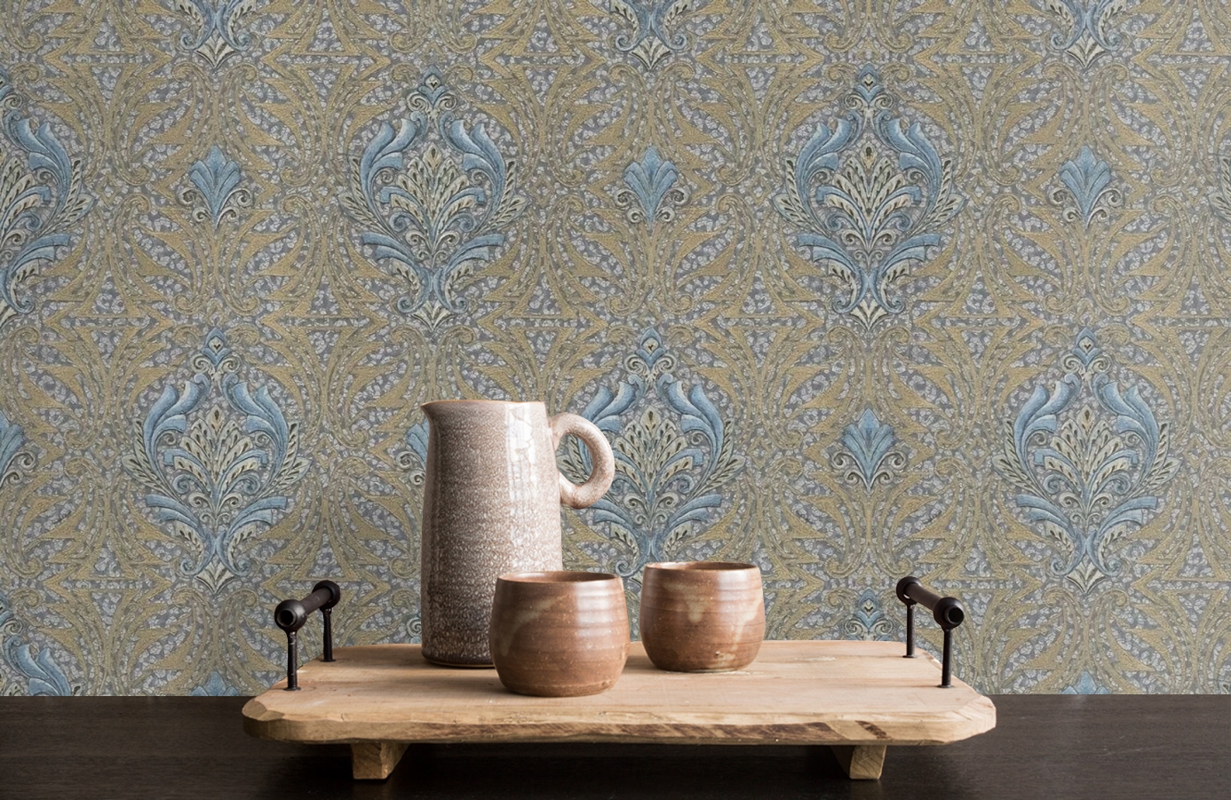 Обои RC19009 фото в интерьере коридора Обои RC19009 фото в интерьере коридора