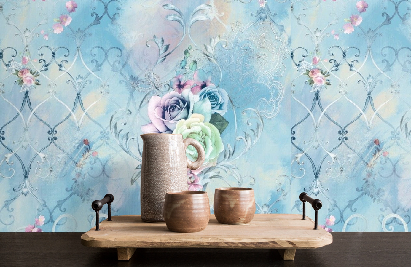 Обои 11700-02 фото в интерьере коридора Обои 11700-02 фото в интерьере коридора