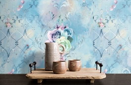 Обои 11700-02 фото в интерьере коридора превью