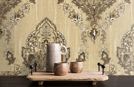 Обои R6401 фото в интерьере коридора превью