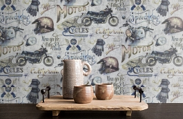 Обои 10145-01 фото в интерьере коридора превью