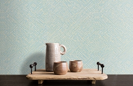 Обои SP72005-36 фото в интерьере коридора превью