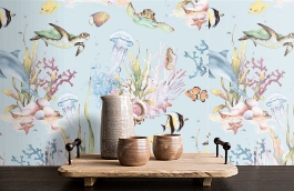 Обои 654226 фото в интерьере коридора превью