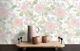 Обои 654318 фото в интерьере коридора превью