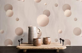 Обои HC72061-42 фото в интерьере коридора превью